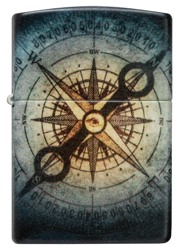Zippo Lighter – Compass Ghost